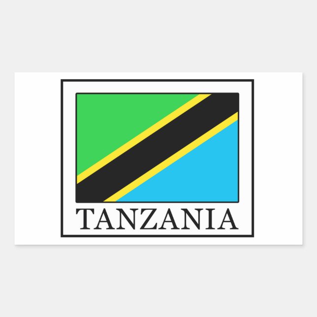 Autocollant Tanzanie (Devant)