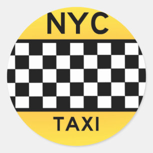 Autocollant TAXI NYC