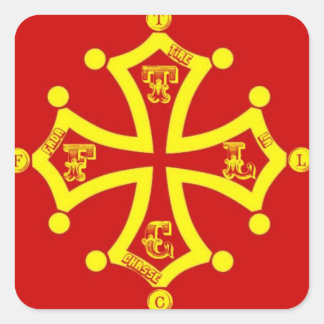 autocollant TLCF Croix OC