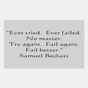 Autocollant toujours éprouvé et jamais échoué