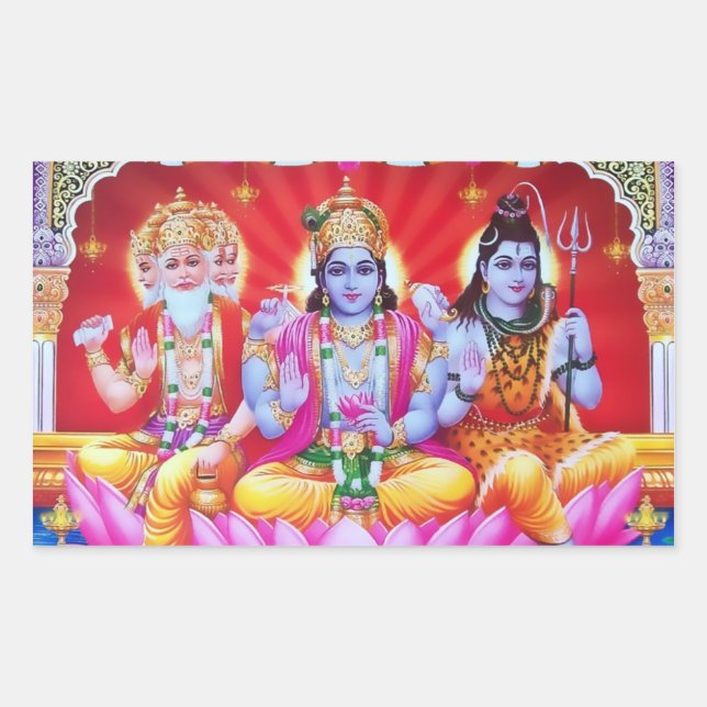 Autocollant Trimurti (Devant)