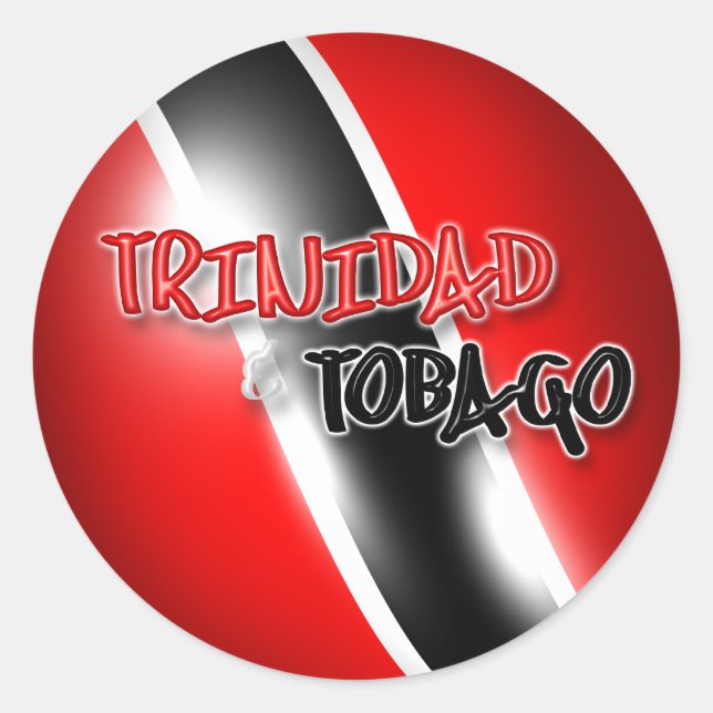 Autocollant Trinidad & Tobago (Devant)