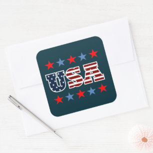 Autocollant USA