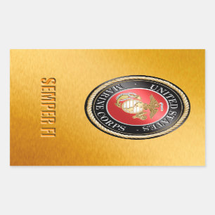 Autocollant USMC Semper Fi