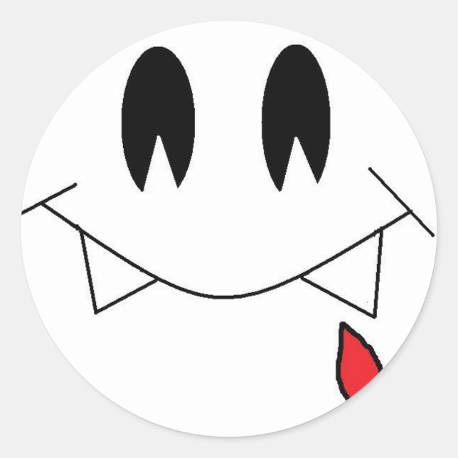 autocollant vampire (Devant)