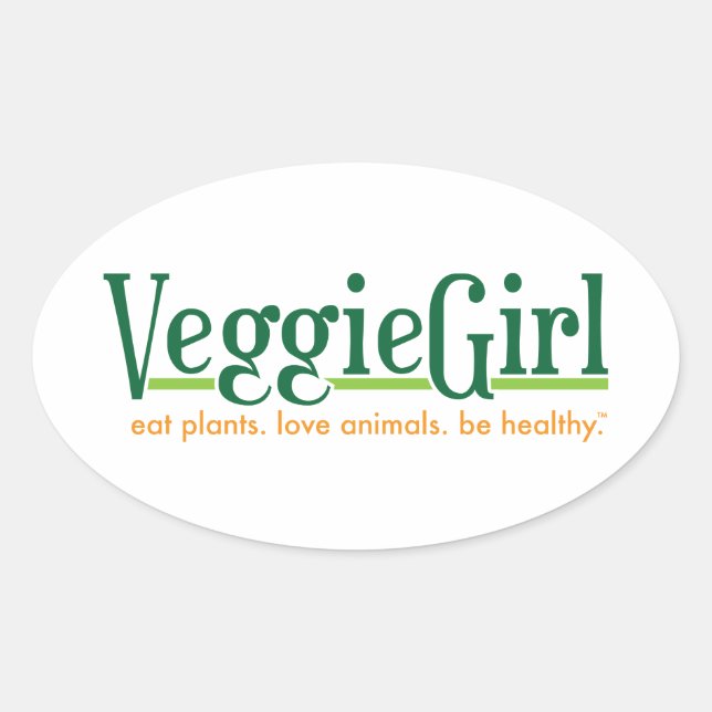Autocollant VeggieGirl (Devant)