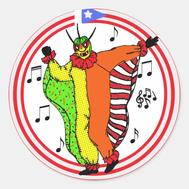 Autocollant Vejigante (Devant)