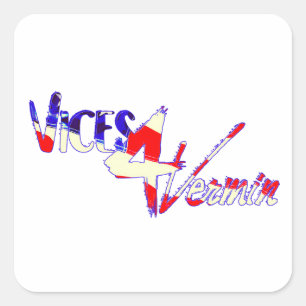 autocollant Vices 4 Vermin