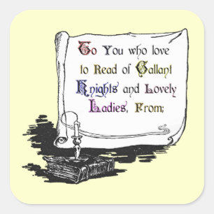 Autocollant vintage d'ex-libris de présentation