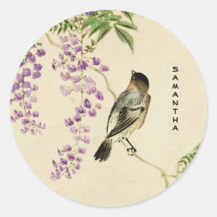 Autocollant Vintage Lilac