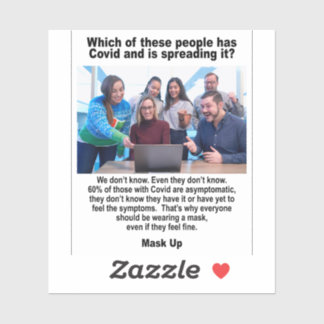 Autocollant vinyle Aaymptomatic