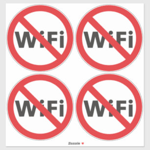 Autocollant vinyle anti-Wi-Fi
