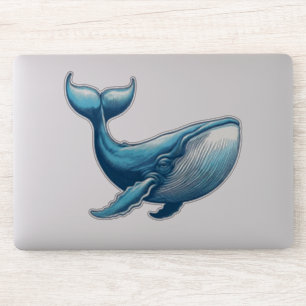 Autocollant Vinyle Coupé Sur Mesure De La Baleine