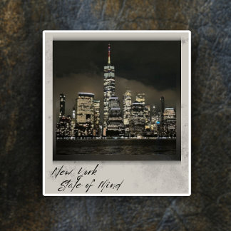 Autocollant vinyle New York State of Mind, City Li