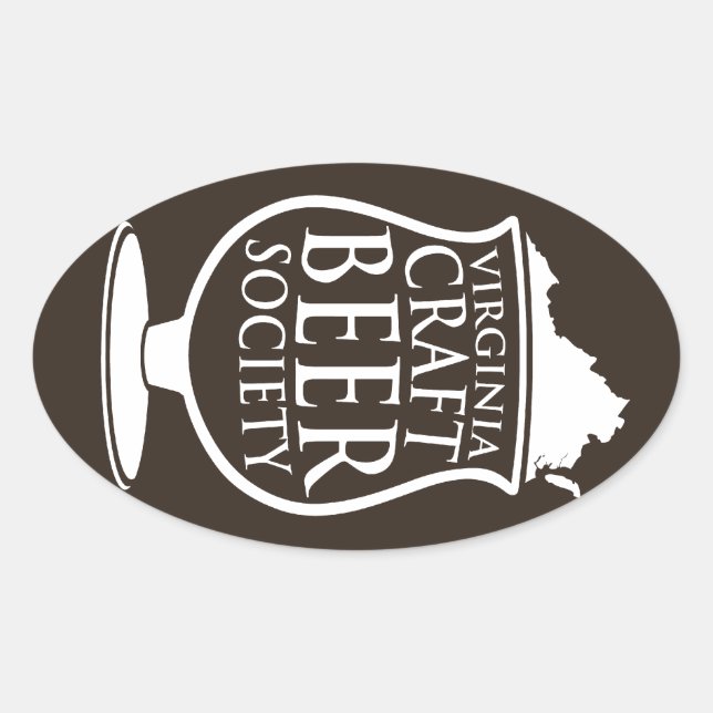Autocollant Virginia Craft Beer Society (Devant)