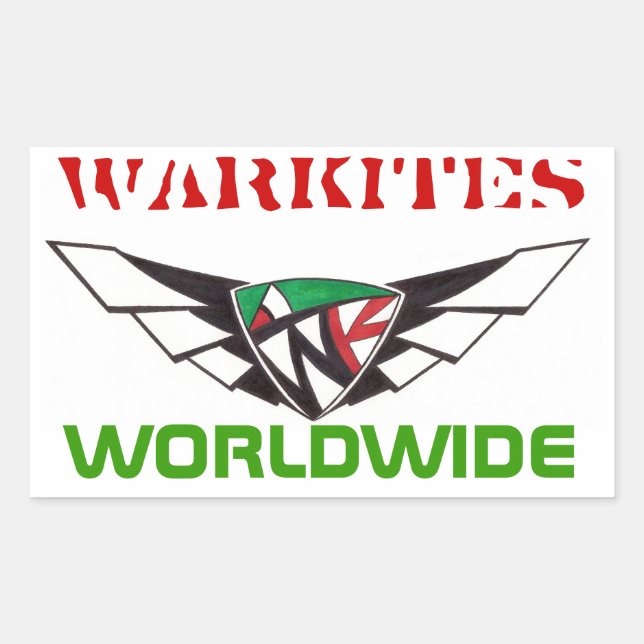 autocollant warkites (Devant)