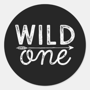 Autocollant Wild One