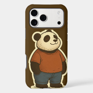Autocollant Zen Panda – Ours de dessin animé déten