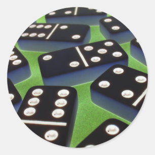 Autocollants 007 de dominos