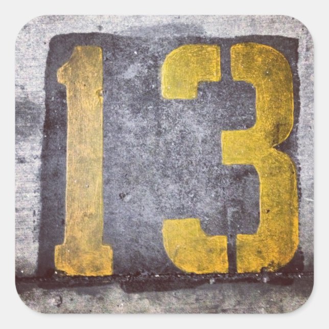 Autocollants #13 chanceux (Devant)