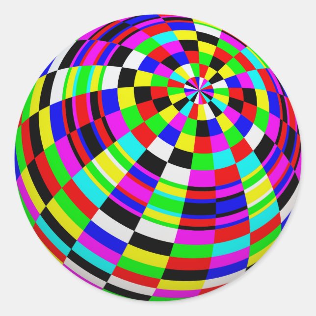 autocollants à billes de néon (Devant)