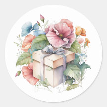 Autocollants à l'aquarelle magnifiques