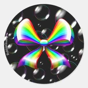 Autocollants à ruban arc-en-ciel