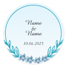 Autocollants à saveur mariage