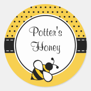 Autocollants abeilles personnalisés