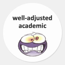 autocollants "académiques bien ajustés"