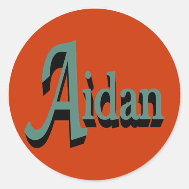 Autocollants Aidan (Devant)