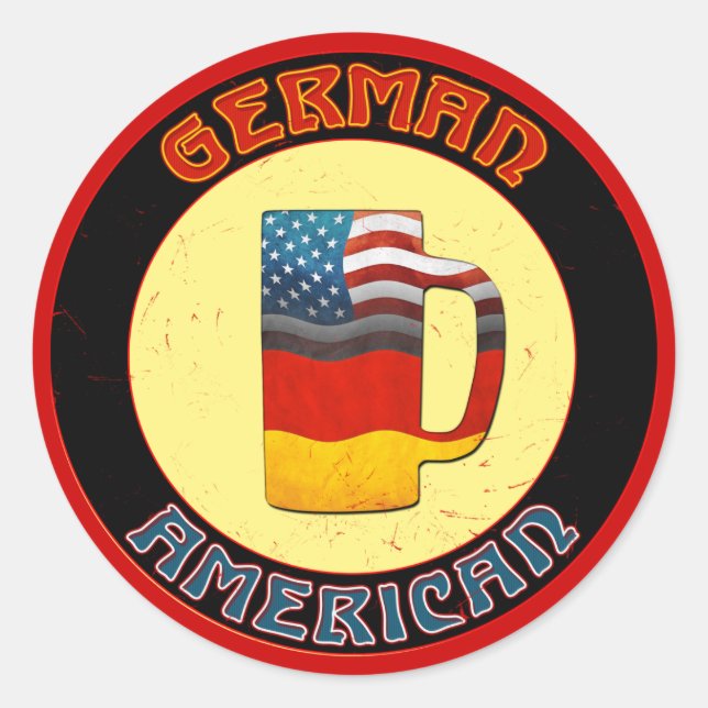 Autocollants allemands américains Stein (Devant)