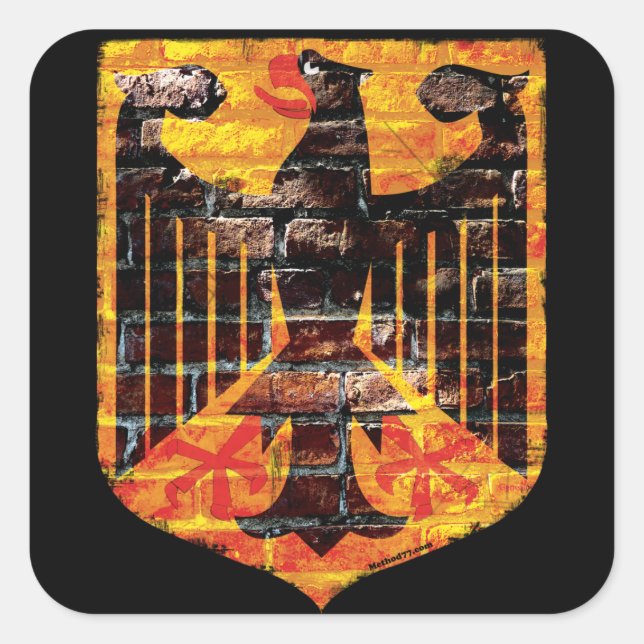 Autocollants allemands Eagle Crest (Devant)