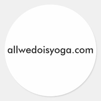 autocollants allwedoisyoga