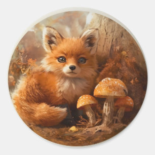 Autocollants Amis des Bois – Animaux de Forêt Mig