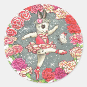 Autocollants Ballerina Bunny