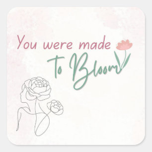 Autocollants Bloom   Floral Mignon 