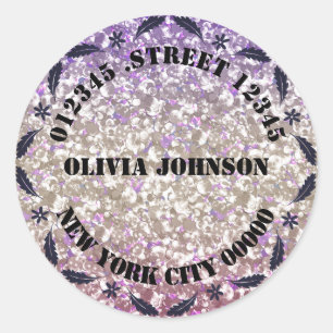 Autocollants brillants personnels