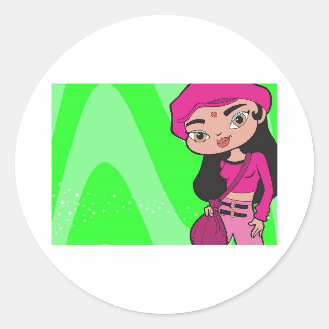 Autocollants Capricorne (Devant)