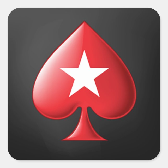 Autocollants Carrés, Brillant (Devant)