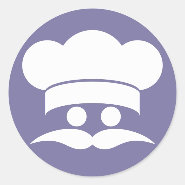 autocollants CHEF personnalisés (Devant)