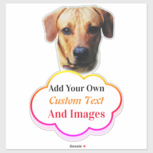 Autocollants chien en vinyle sur mesure pour voitu