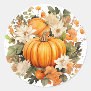 Autocollants Citrouilles d'automne