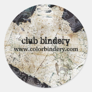 Autocollants classiques usés