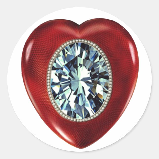 Autocollants Coeur Faberge (Devant)