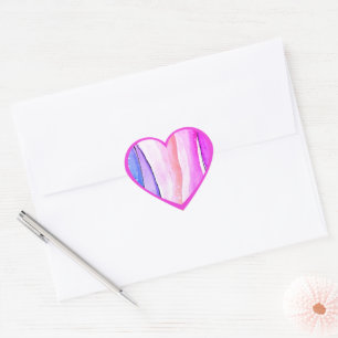 autocollants coeur Love