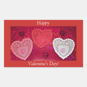 Autocollants coeurs de la Saint-Valentin