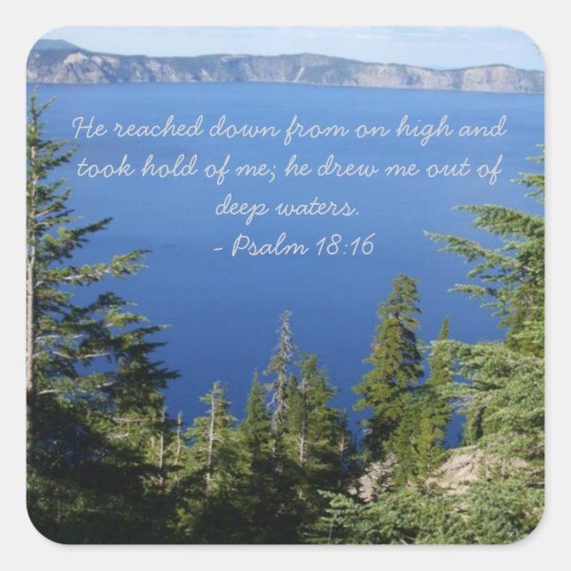 Autocollants Crater Lake (Devant)