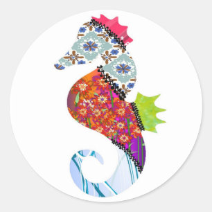 Autocollants d'animal familier de patchwork