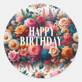 Autocollants d'anniversaire